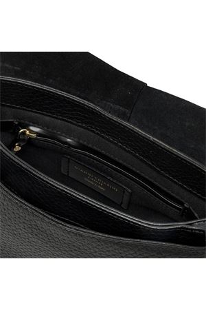 Black Leather Helena Round bag GIANNI CHIARINI | BS11088TKLNASPM001